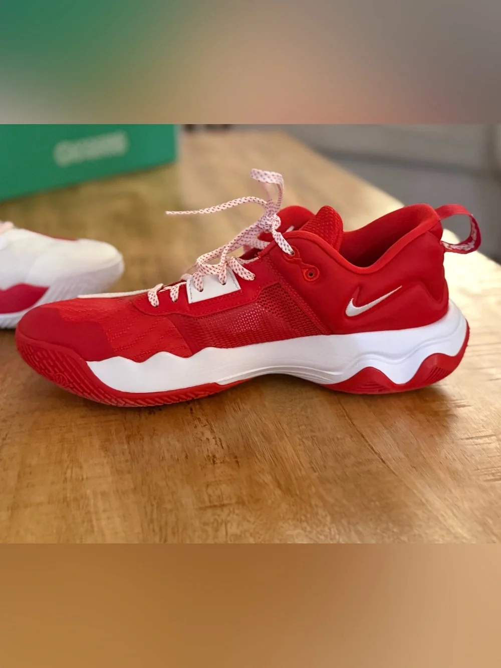 Nike Giannis Immortality 3 ASW Red White Men’s Size 9.5 Like New w/ Original Box